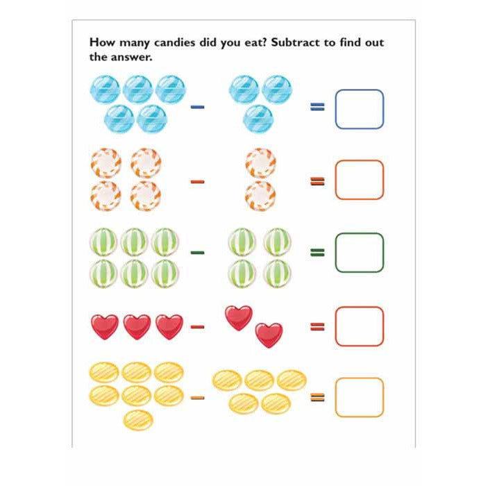 Wipe & Clean Workbooks Subtraction
