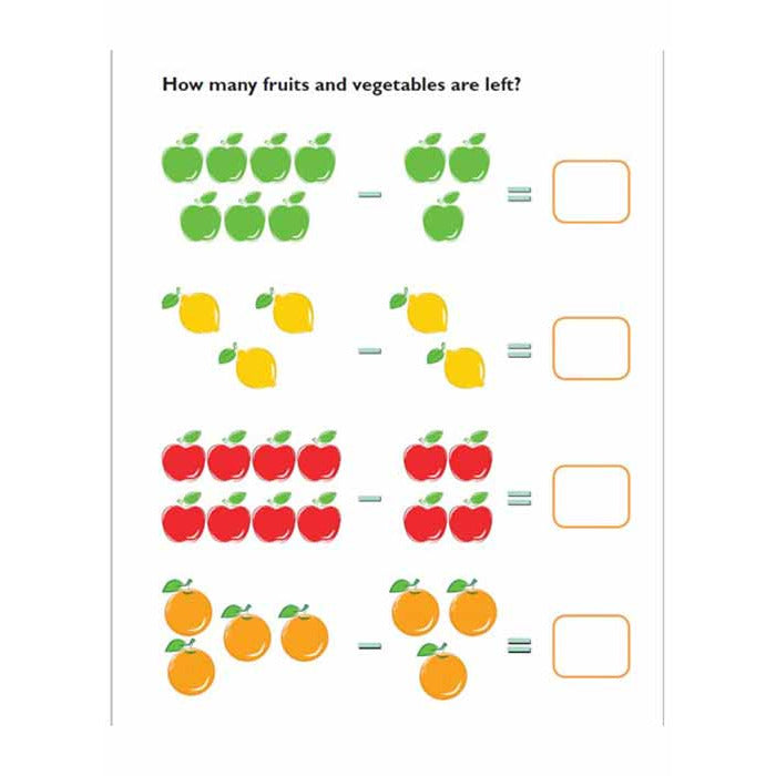Wipe & Clean Workbooks Subtraction