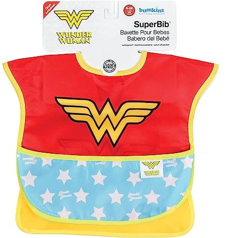 Wonderwoman Po1 Bib With Cape   Trha15979 Multicolor Age  6 Months & Above