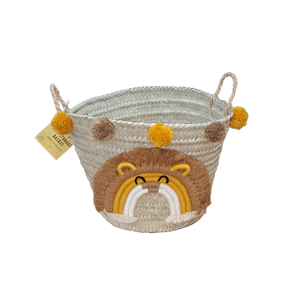 Woven Jute Small Sized Animal Storage Basket