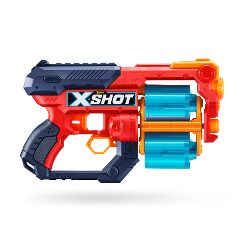 Zuru X-Shot Excel Double Xcess Blaster Combo Pack (48 Darts, 5 Cans) Age- 5 Years & Above