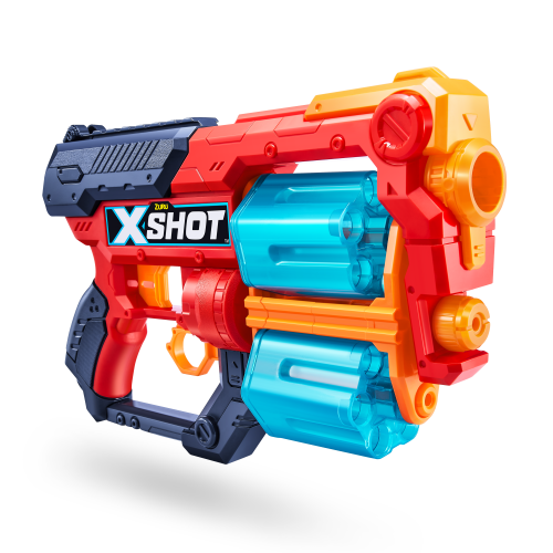 Zuru X-Shot Excel Double Xcess Blaster Combo Pack (48 Darts, 5 Cans) Age- 5 Years & Above