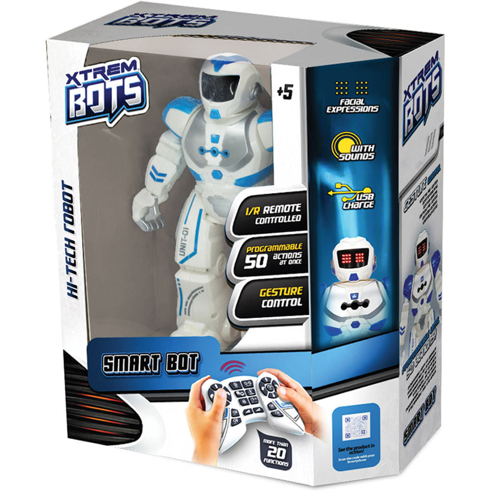 XTREM Smart Bot Robot White Age- 5 Years & Above