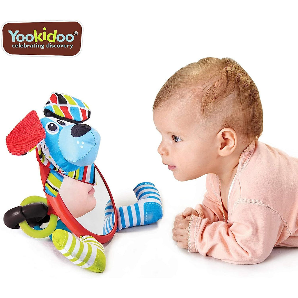 Yookidoo My First Mirror Friend Dog Multicolor Age  Newborn & Above