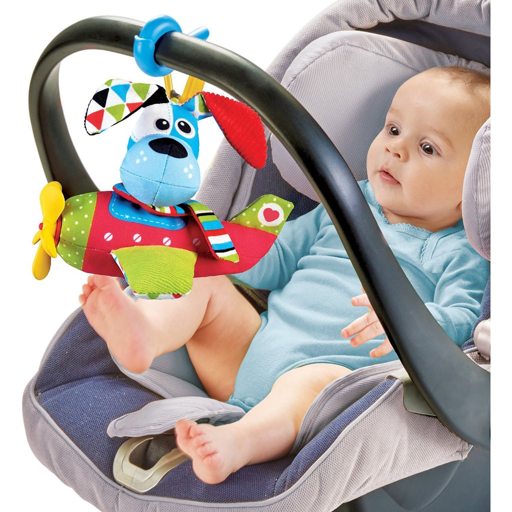 Yookidoo Tap 'N' Play Musical Plane Dog Multicolor Age  Newborn & Above
