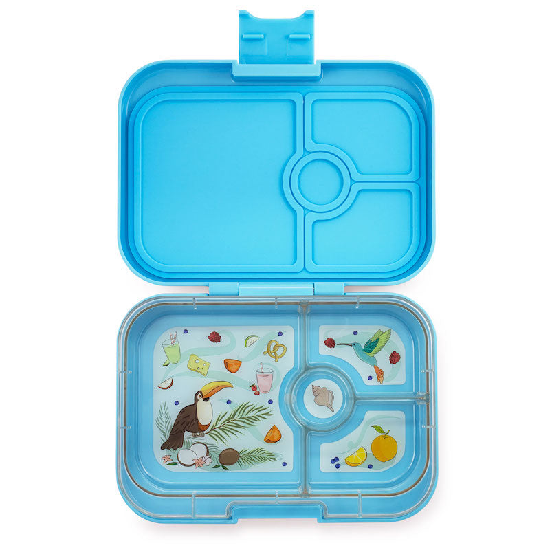 YumBox Panino 4 Compartment Lunchbox Nevis Blue Age 4 Years & Above Media 1 of 4