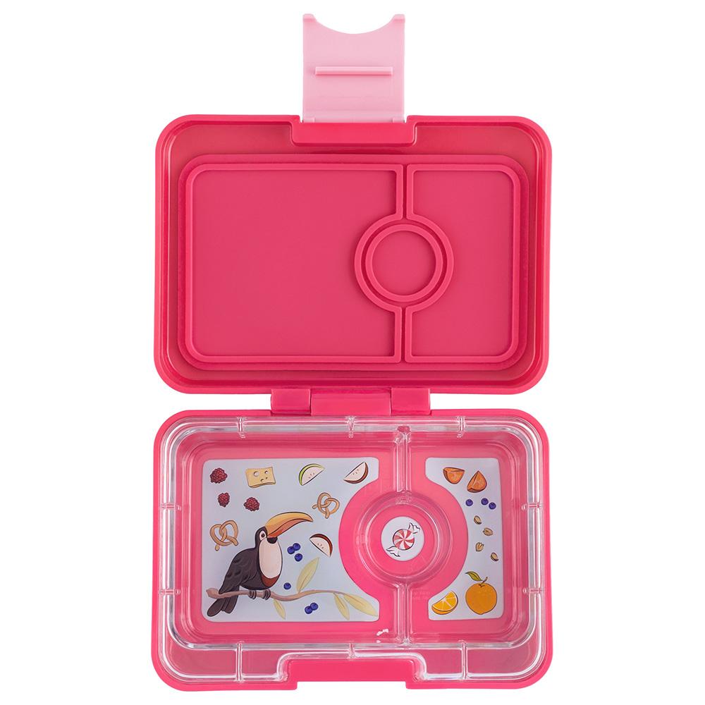 Yumbox Lotus Pink Minisnack 3 Compartments