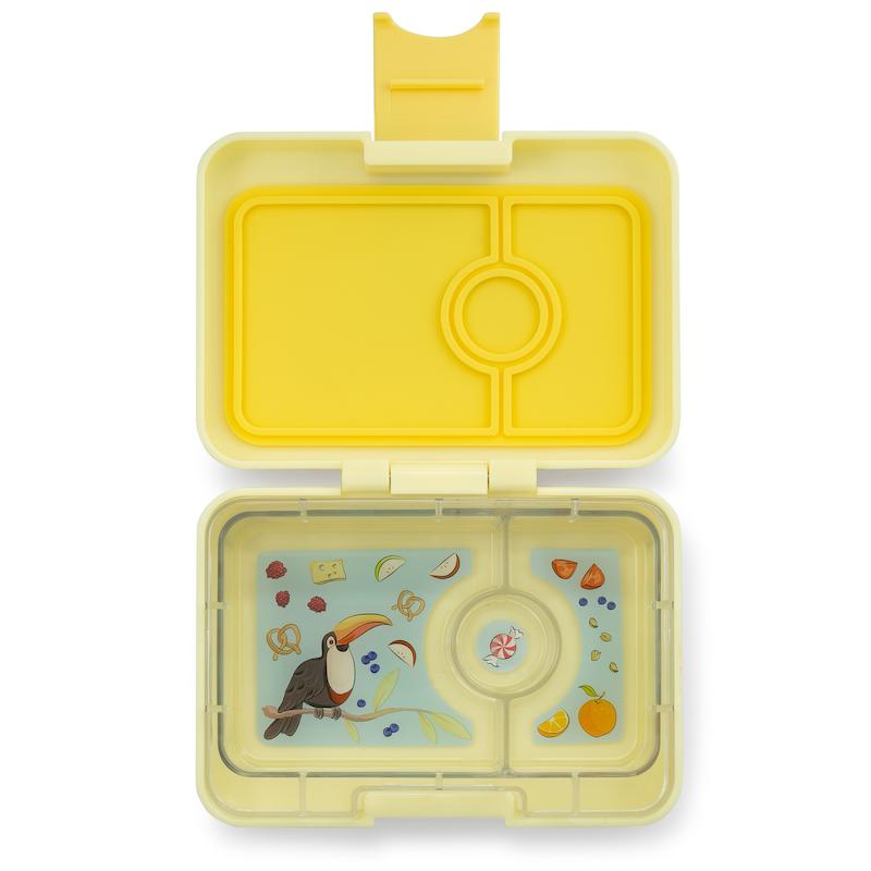 Yumbox Sunburst Yellow Minisnack 3 Compartments