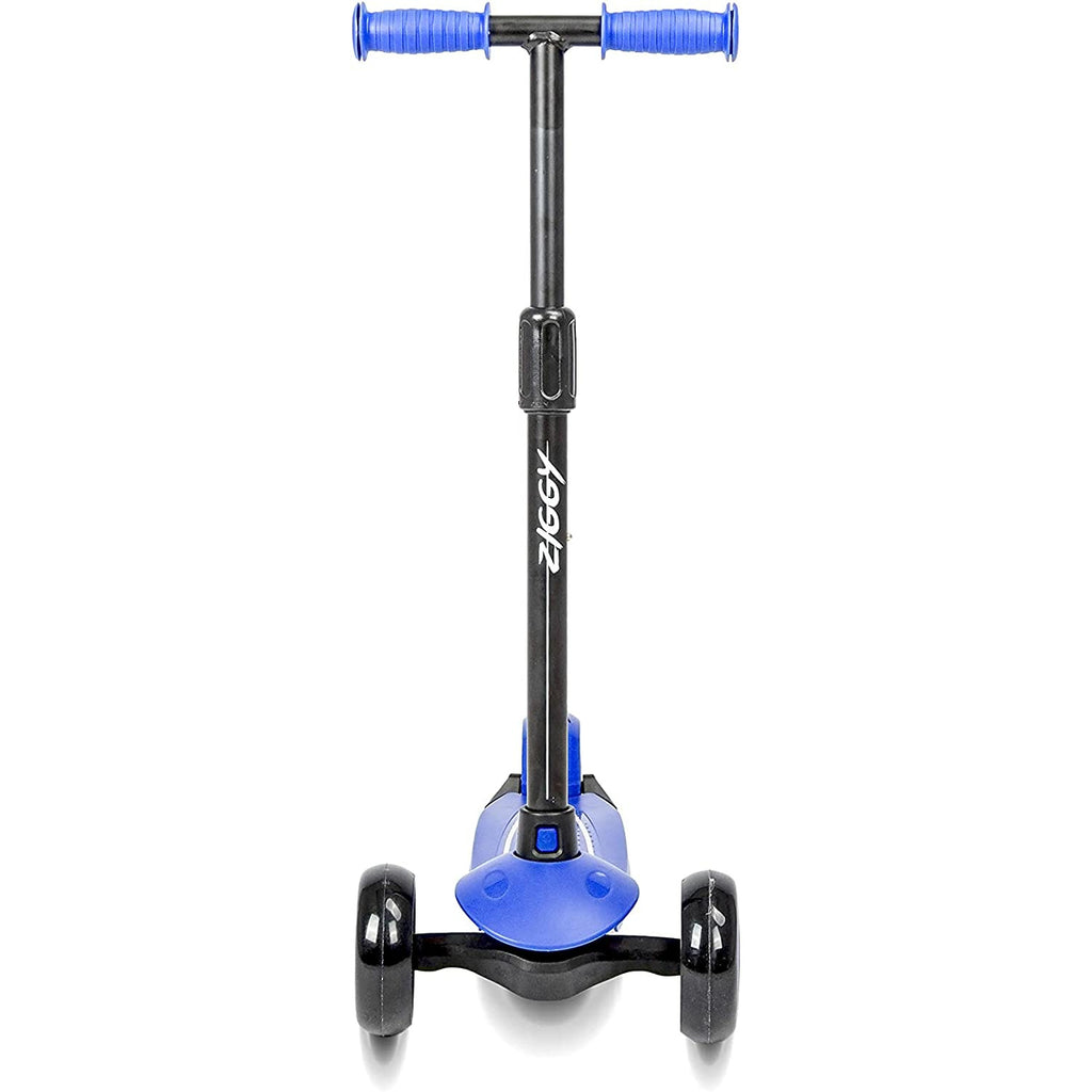 Ziggy 3-Wheel Tilt Scooter with LED light - Blue Age 3Y+