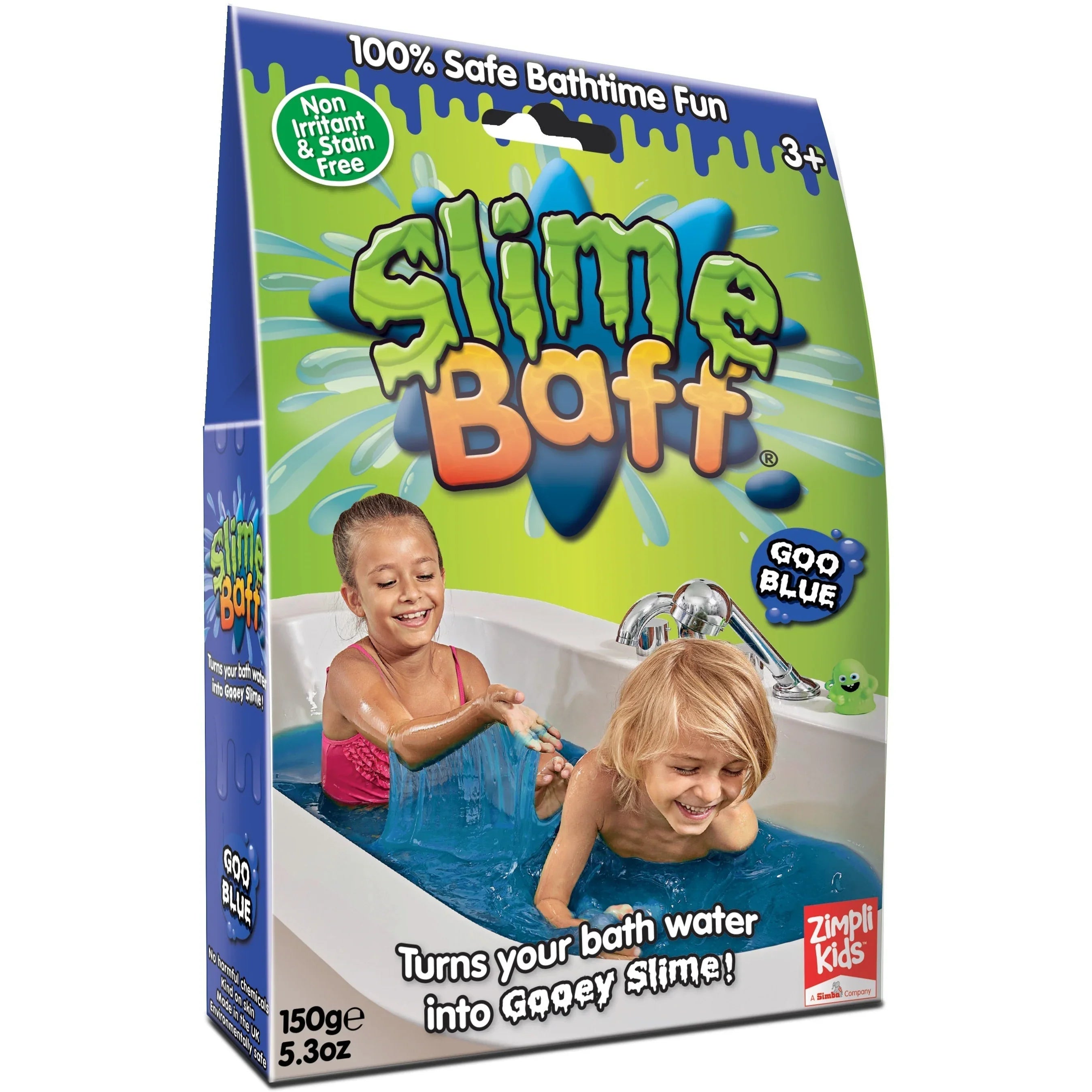 Zimpli Kids - Slime Baff Goo Blue 150G Multicolor Age-3 Years & Above