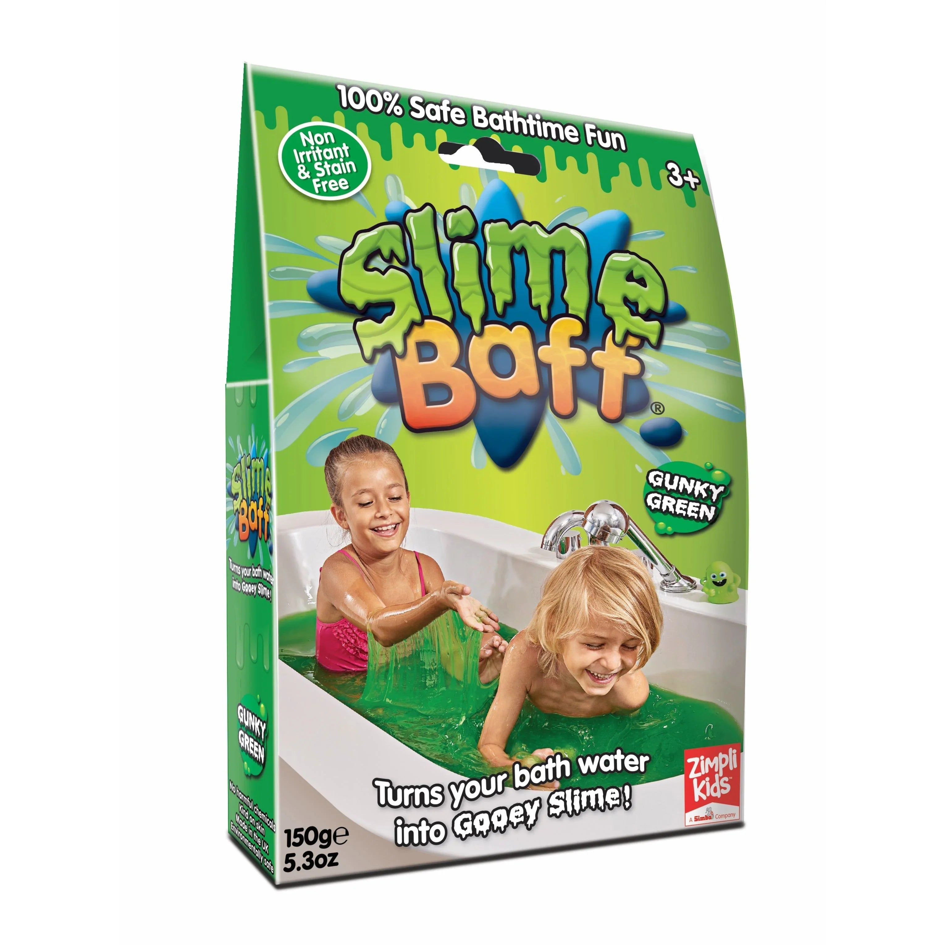 Zimpli Kids - Slime Baff Gunky Green 150G Multicolor Age-3 Years & Above