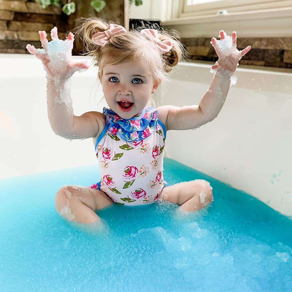 Zimpli Kids Colour Change Ballistic Blue into Purple Planet Gelli Baff 300 grams and Turns the Bath Water into Goo Multicolor Age-3 Years & Above