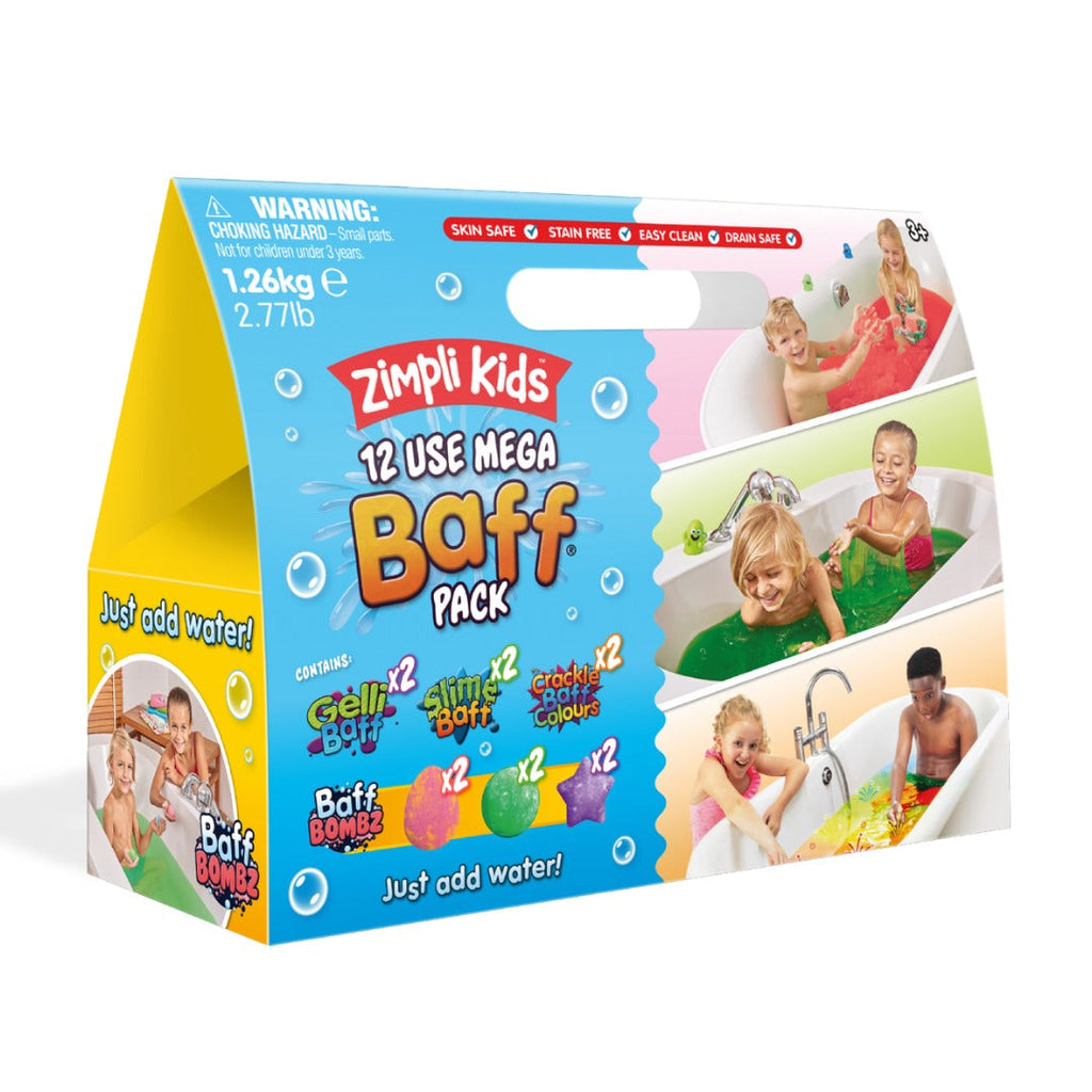 Zimpli Kids Gelli Baff Mega Pack Multicolor Age-3 Years & Above