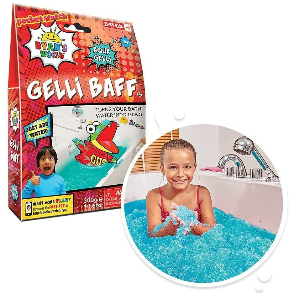 Zimpli Kids Gelli Baff Ryan'S World - Aqua 300G Age 3+ Unisex