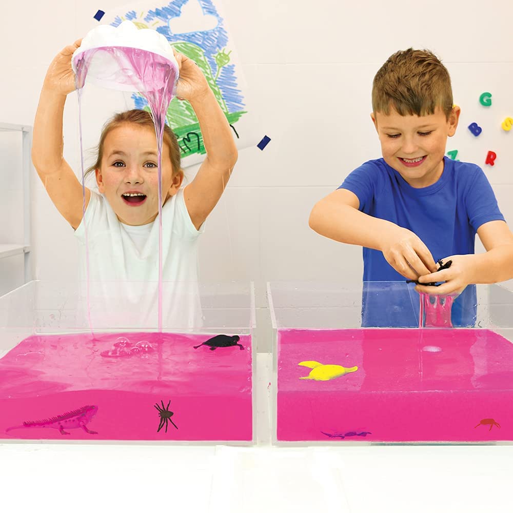 Zimpli Kids Glitter Slime Baff Pink 150g and Turns the Bath Water into Glittery Slime Multicolor Age-3 Years & Above