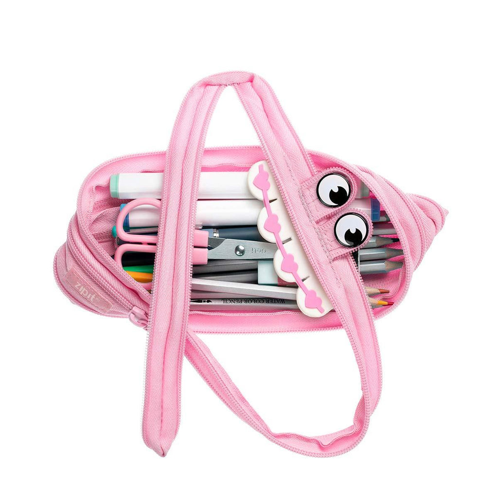 Zipit Gorge Monster Pouch - Pink Kids