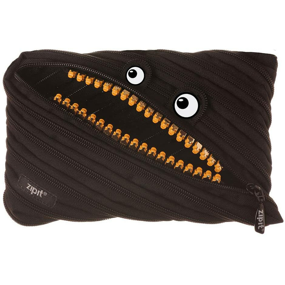 Zipit Grillz Monster Jumbo Pouch - Black Kids