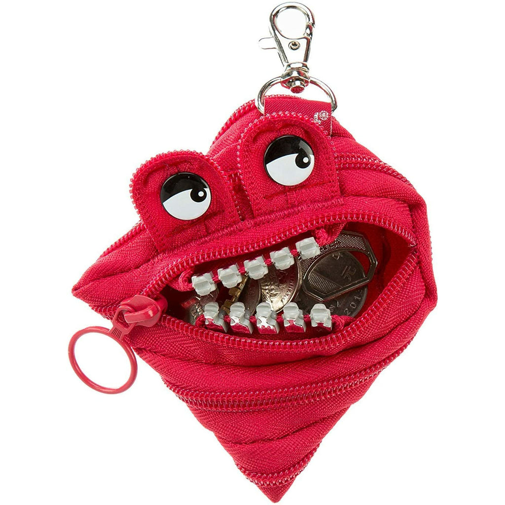 Zipit Grillz Monster Mini Pouch - Red Kids