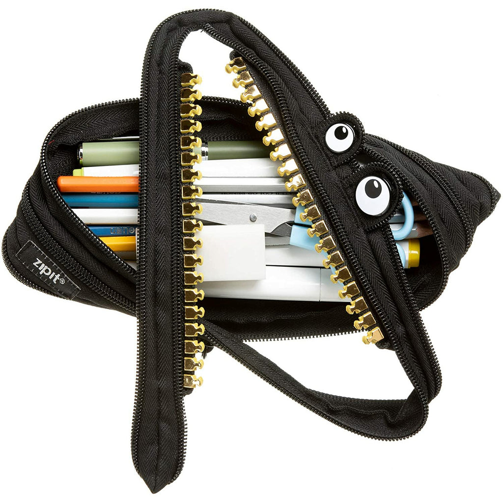 Zipit Grillz Monster Pouch - Black Kids