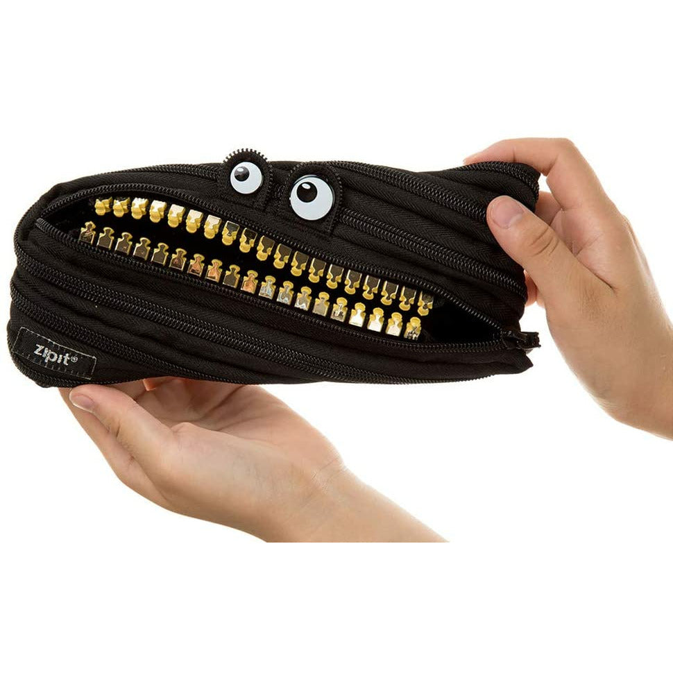 Zipit Grillz Monster Pouch - Black Kids