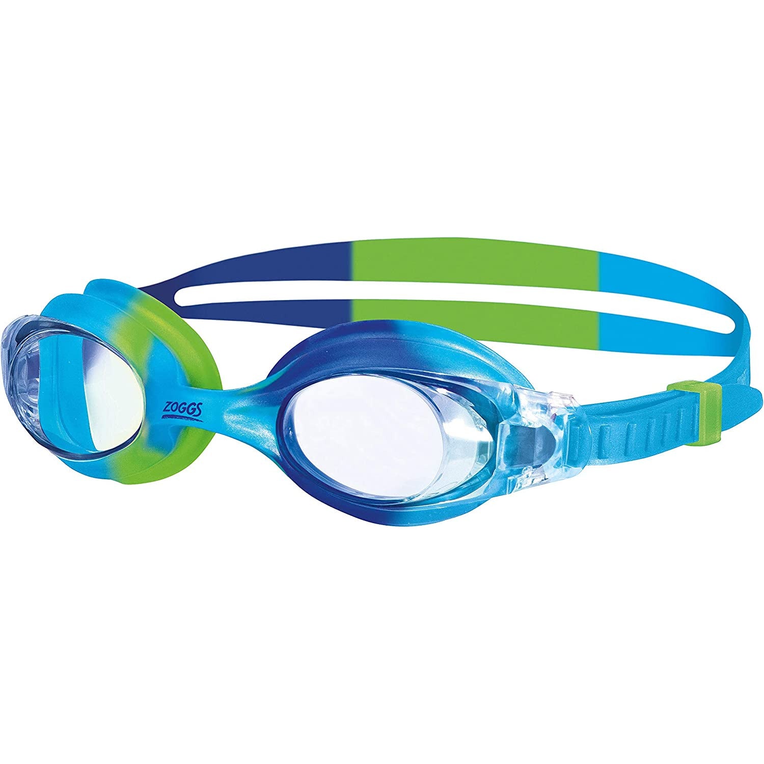 Zoggs Bondi Swimming Goggles Green/Blue Age- Years Above - Main Image