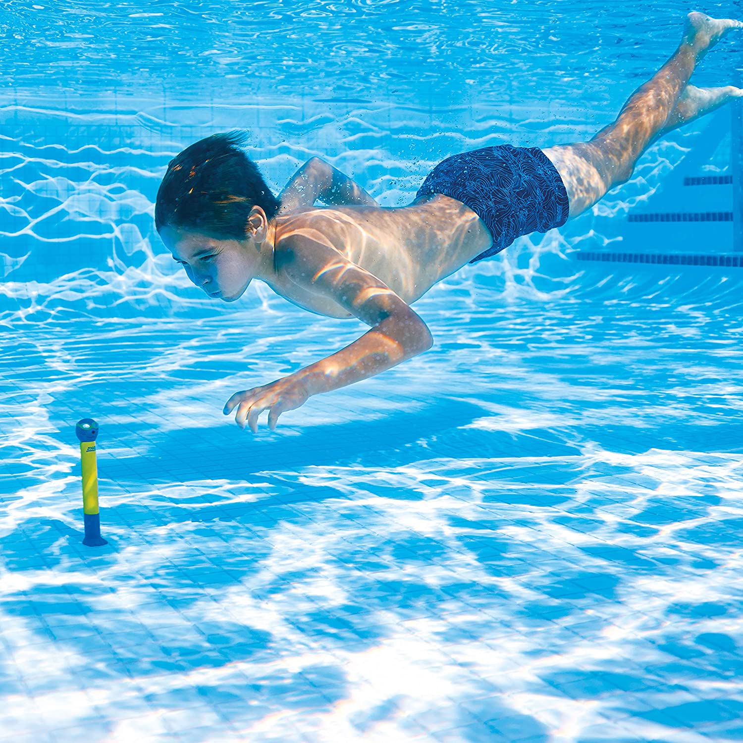 Zoggs Dive Sticks Pool Toy Set of Multi-Coloured for All Kids