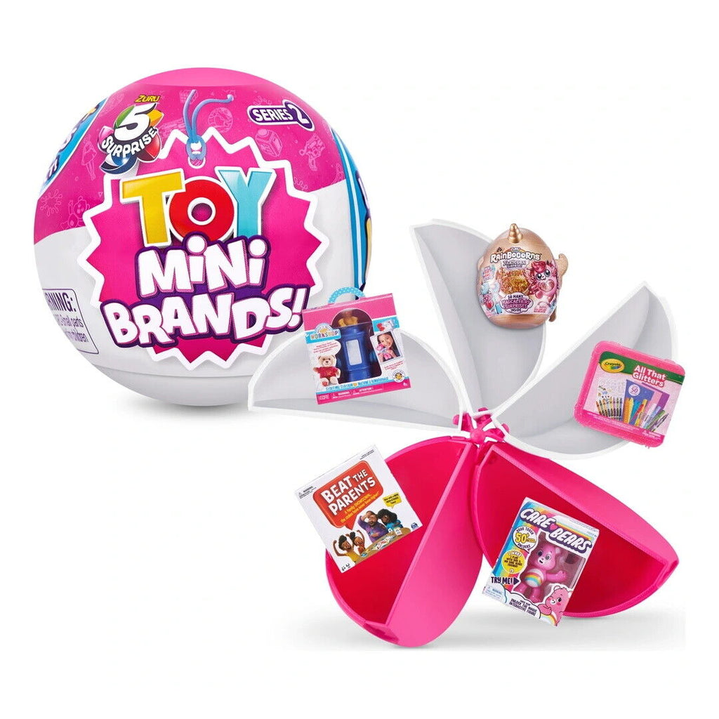 Zuru 5 Surprise Mini Brands Series 2 Capsule Pink Age-3 Years & Above