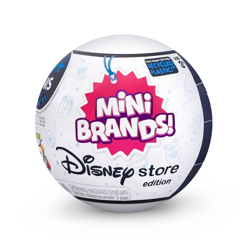 Zuru 5 Surprise Mini Disney Store Series 1 Mystery Capsule Collectible  Multicolor Age- 2 Years & Above