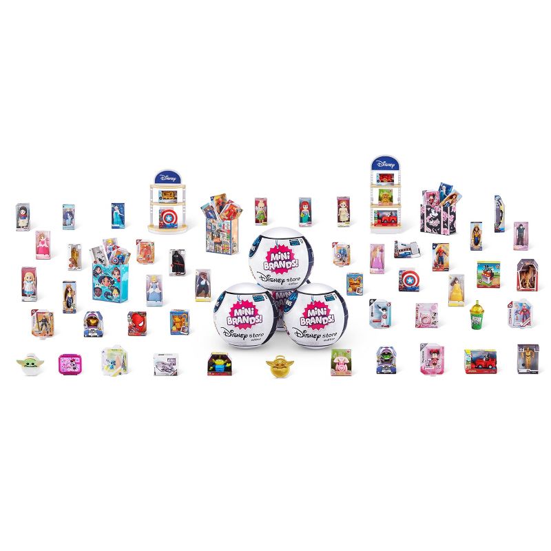 Zuru 5 Surprise Mini Disney Store Series 1 Mystery Capsule Collectible  Multicolor Age- 2 Years & Above