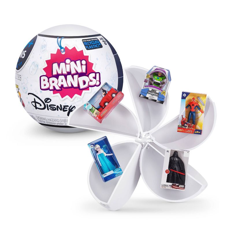 Zuru 5 Surprise Mini Disney Store Series 1 Mystery Capsule Collectible  Multicolor Age- 2 Years & Above
