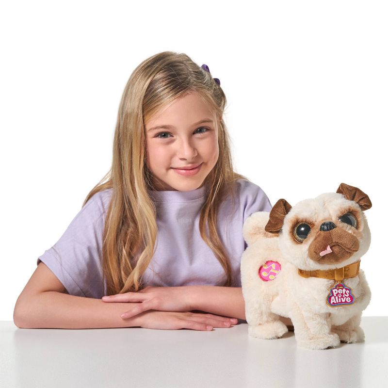 Interactive new arrivals pug toy