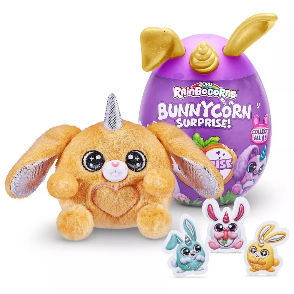 Zuru Rainbocorn Bunnycorn Surprise Series 1 Collectible Plush Toys 9260 Multicolor Age- 4 Years & Above