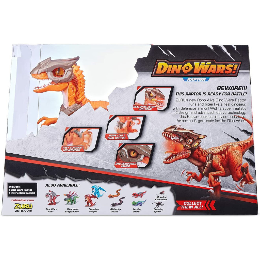 Zuru Robo Alive Dino Wars Raptor Toy Multicolor Age-3 Years & Above