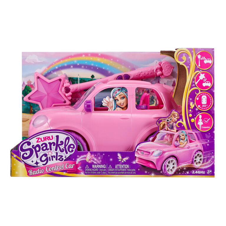 Zuru Sparkle Girlz Radio Control Car  Pink  Age- 4 Years & Above