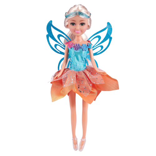 Zuru Sparkly Girls Fairy Doll in Cone  Multicolor Age-3 Years & Above