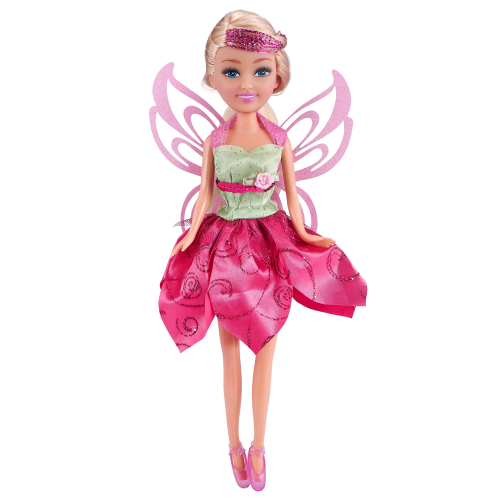 Zuru Sparkly Girls Fairy Doll in Cone  Multicolor Age-3 Years & Above