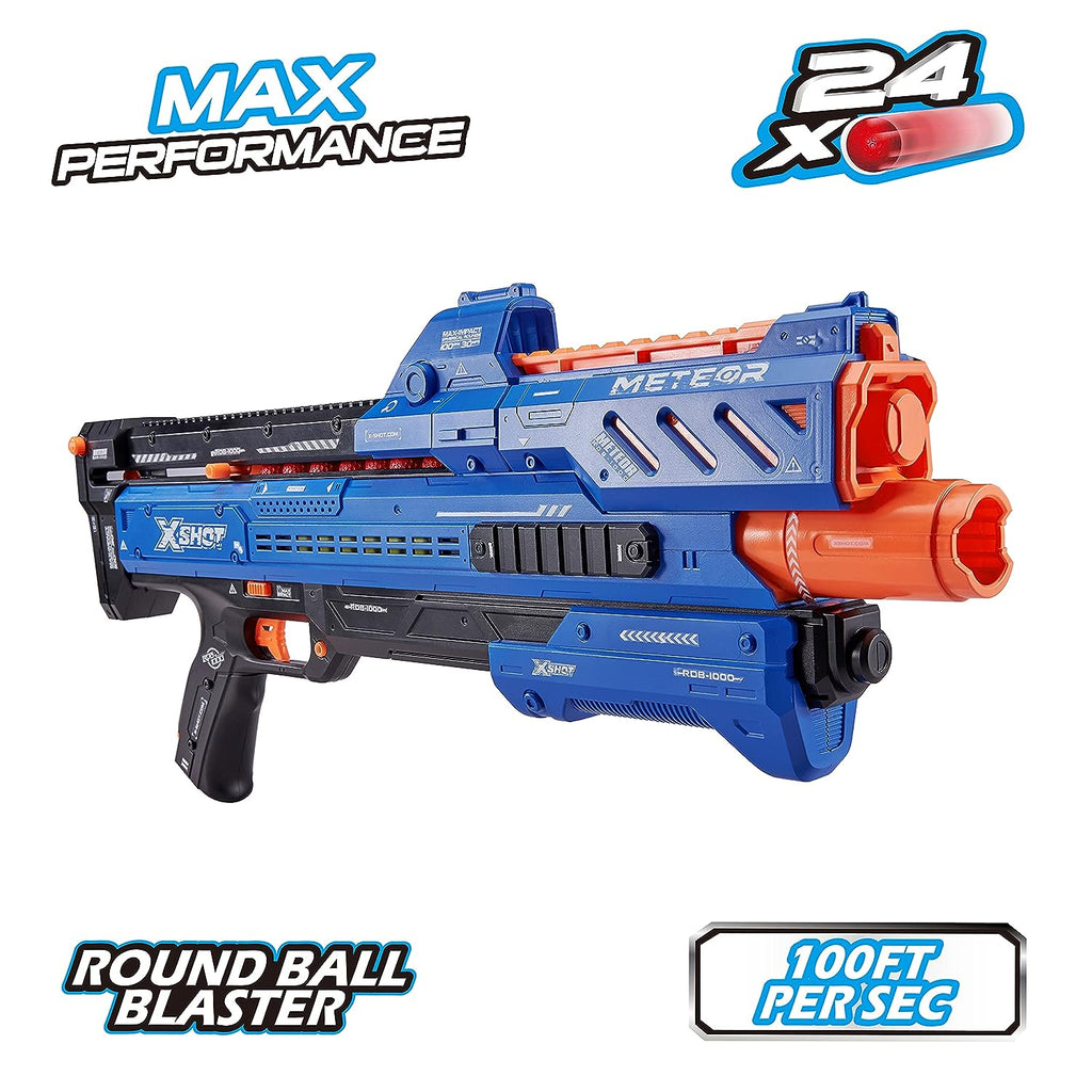 Zuru X-Shot Chaos Orbit Dart Ball Blaster with 24 Balls 36281 Multicolor Age- 10 Years & Above