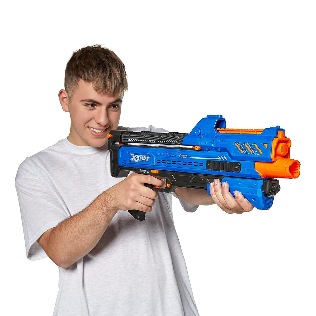 Zuru X-Shot Chaos Orbit Dart Ball Blaster with 24 Balls 36281 Multicolor Age- 10 Years & Above