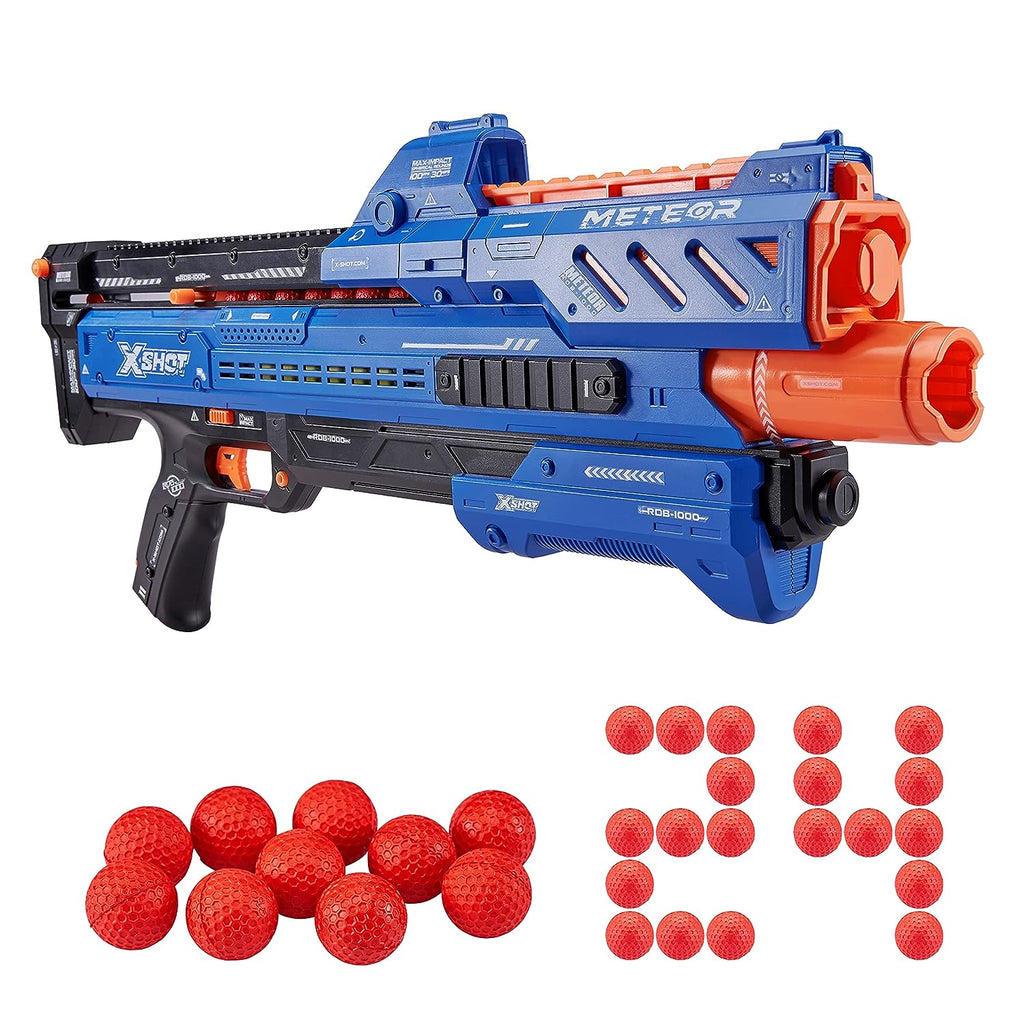 Zuru X-Shot Chaos Orbit Dart Ball Blaster with 24 Balls 36281 Multicolor Age- 10 Years & Above