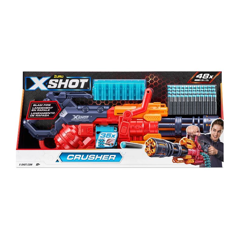 Zuru X-Shot EXCEL Crusher Blaster Multicolor  Age- 4 Years & Above
