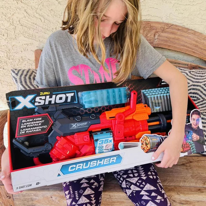 Zuru X-Shot EXCEL Crusher Blaster Multicolor  Age- 4 Years & Above