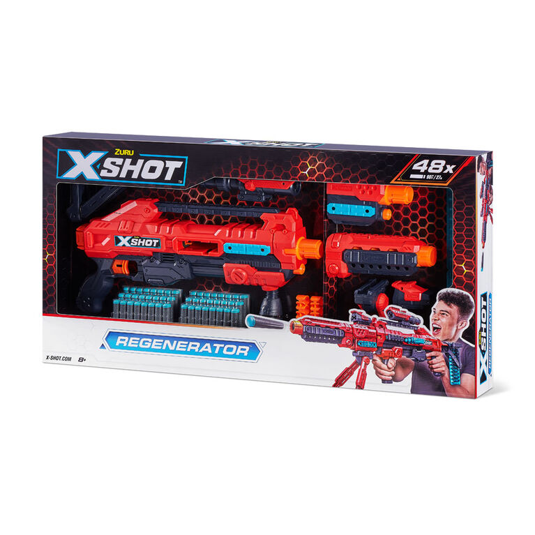 Zuru X-Shot Excel Regenerator Blaster (48 Darts) Age- 8 Years & Above