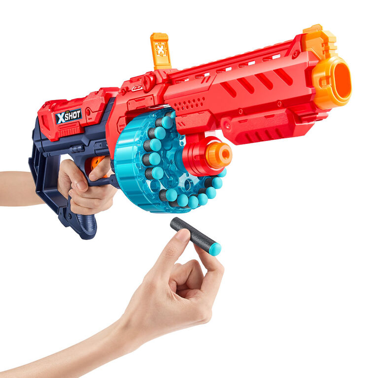 Zuru X-Shot Excel Turbo Fire Blaster (48 Darts) Red Age- 4 Years & Above