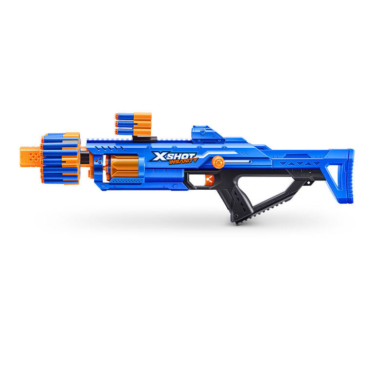 Zuru X-Shot Insanity Bezerko Gun Blaster with 48 Darts  Multicolor Age- 8 Years & Above