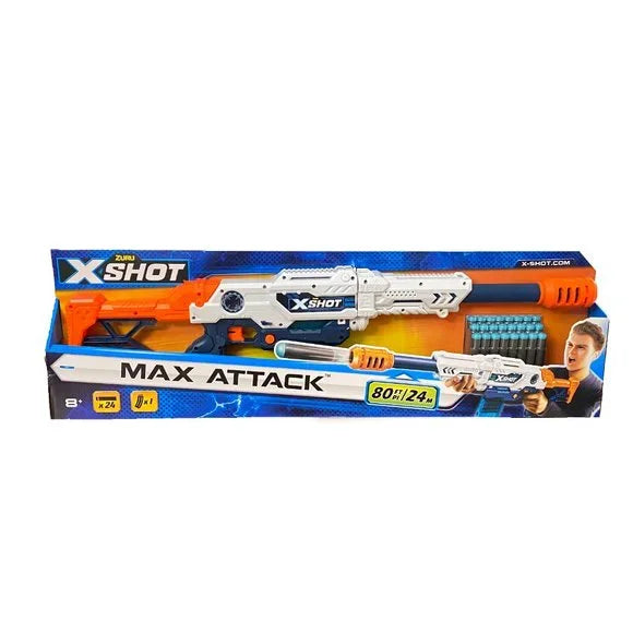 Zuru X-shot Toy Rifle Max Attack Age- 5 Years & Above