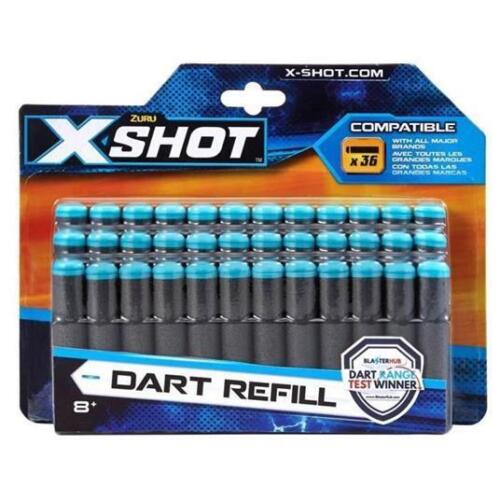 Zuru Xshot 36 Darts Refill Grey/Blue Age- 4 Years & Above