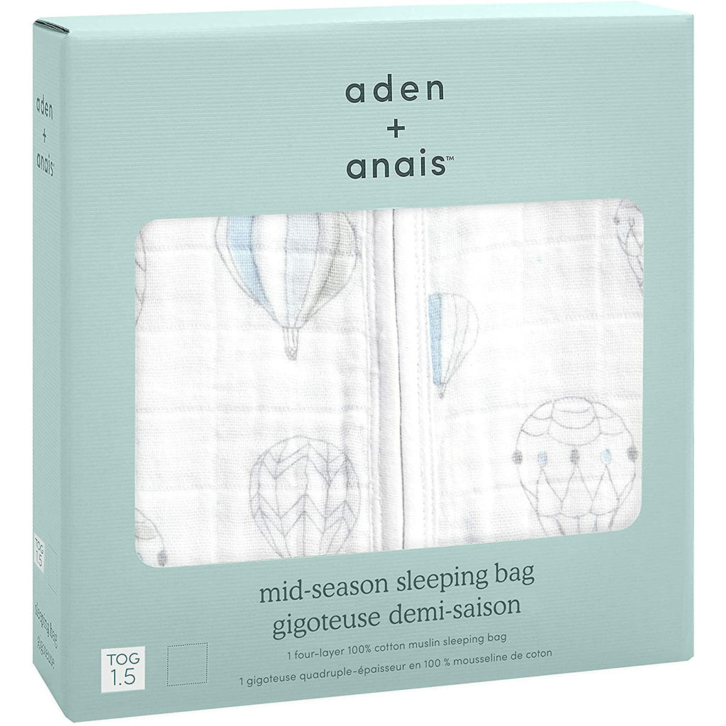 aden + anais Classic Sleeping Bag Night Sky Reverie Up Age 0-6m