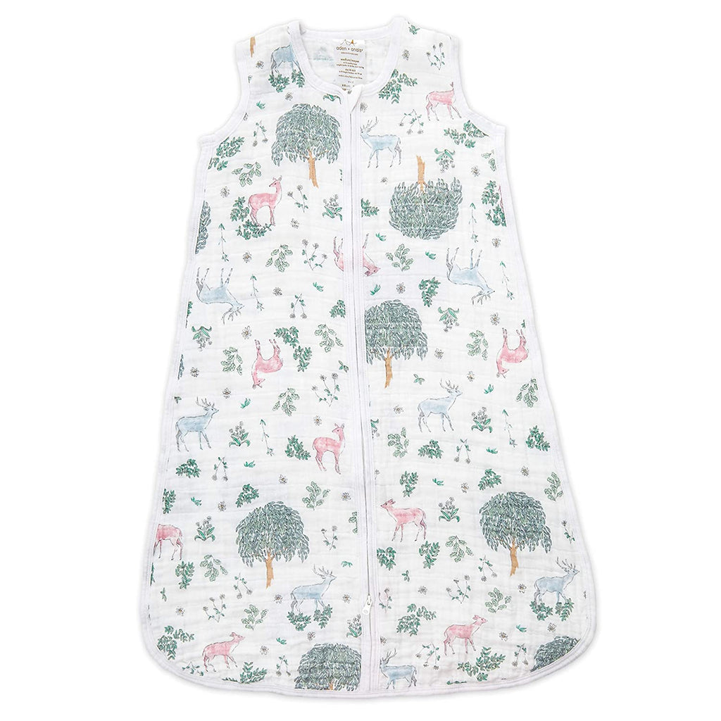 aden + anais Classic Sleeping Bag Forest Fantasy Deer Age 0-6m