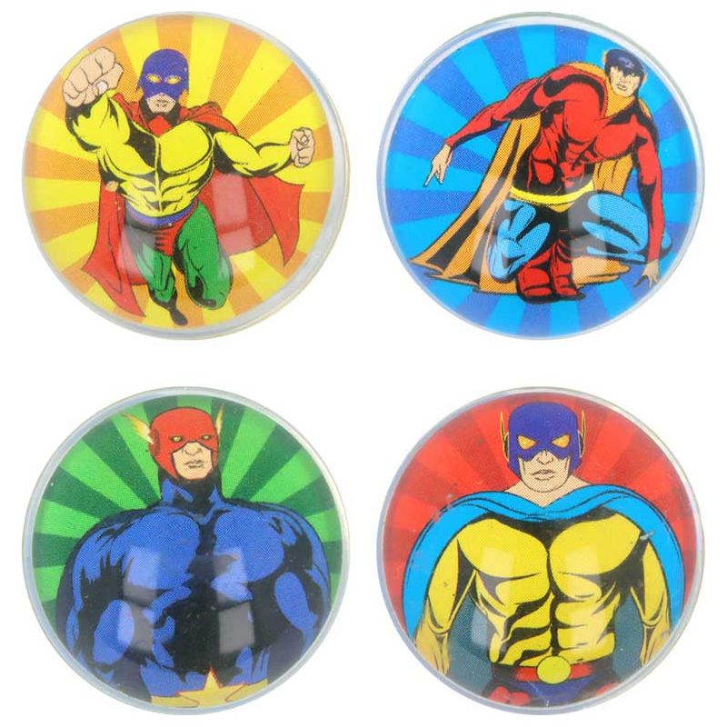 Pibi Ball Jet 3.3Cm Super Hero Assorted Pack of 1 Age-3 Years & Above