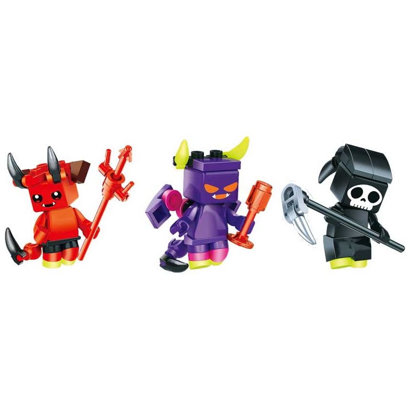 Pibi Halloween Blocks Kit Assorted Age-3 Years & Above